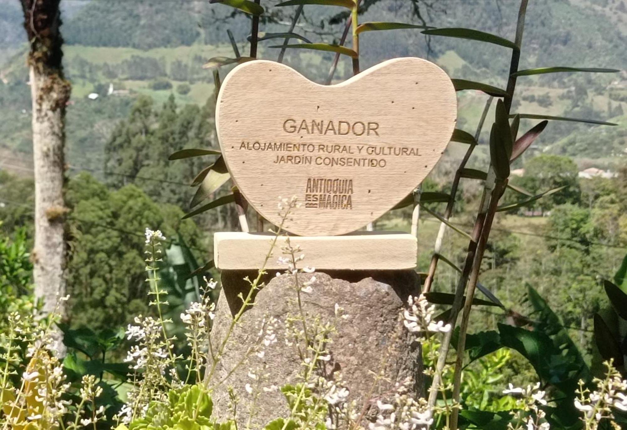 Alojamiento Rural Jardin Consentido Bagian luar foto